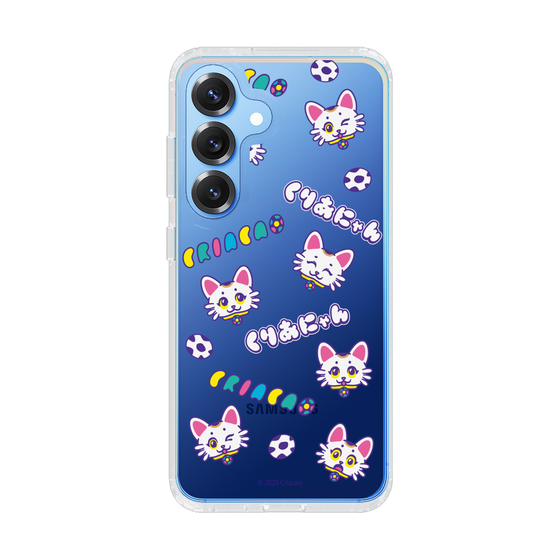 スリムプロテクションケース［ クリアソン新宿 - くりあにゃん - 総柄 ］