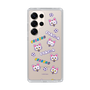 スリムプロテクションケース［ クリアソン新宿 - くりあにゃん - 総柄 ］