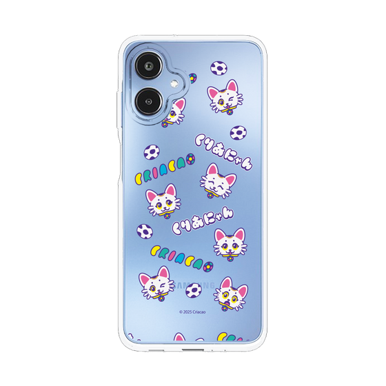 スリムプロテクションケース［ クリアソン新宿 - くりあにゃん - 総柄 ］