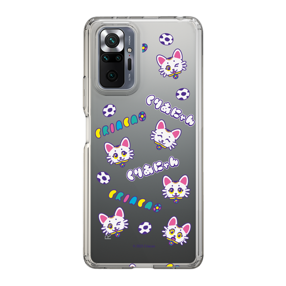 スリムプロテクションケース［ クリアソン新宿 - くりあにゃん - 総柄 ］
