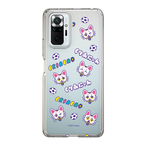 スリムプロテクションケース［ クリアソン新宿 - くりあにゃん - 総柄 ］