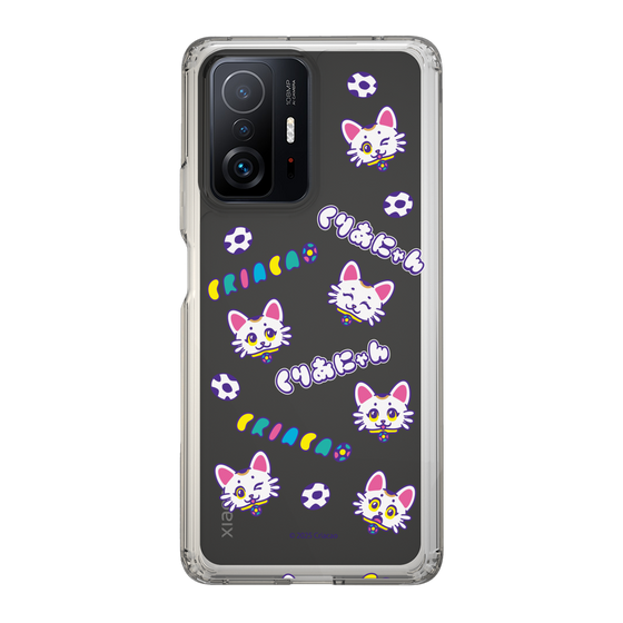 スリムプロテクションケース［ クリアソン新宿 - くりあにゃん - 総柄 ］
