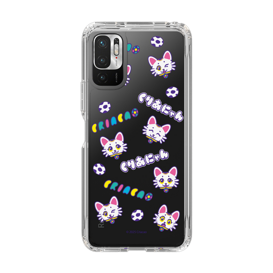 スリムプロテクションケース［ クリアソン新宿 - くりあにゃん - 総柄 ］