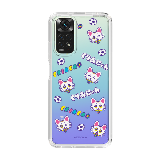 スリムプロテクションケース［ クリアソン新宿 - くりあにゃん - 総柄 ］