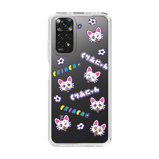 スリムプロテクションケース［ クリアソン新宿 - くりあにゃん - 総柄 ］