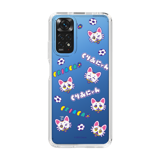 スリムプロテクションケース［ クリアソン新宿 - くりあにゃん - 総柄 ］