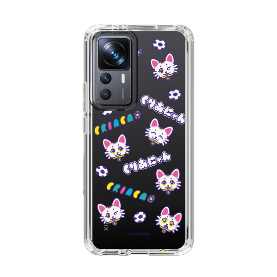 スリムプロテクションケース［ クリアソン新宿 - くりあにゃん - 総柄 ］