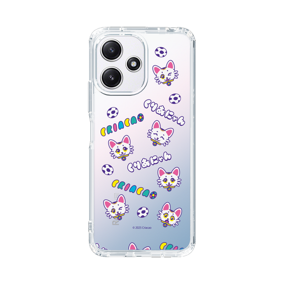 スリムプロテクションケース［ クリアソン新宿 - くりあにゃん - 総柄 ］
