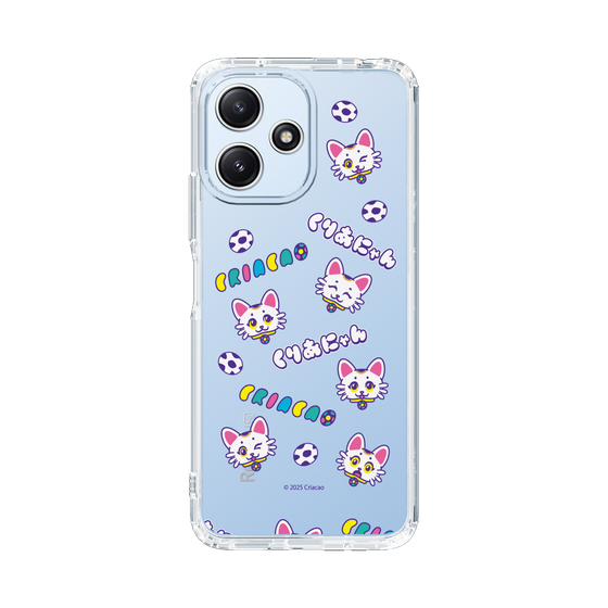 スリムプロテクションケース［ クリアソン新宿 - くりあにゃん - 総柄 ］