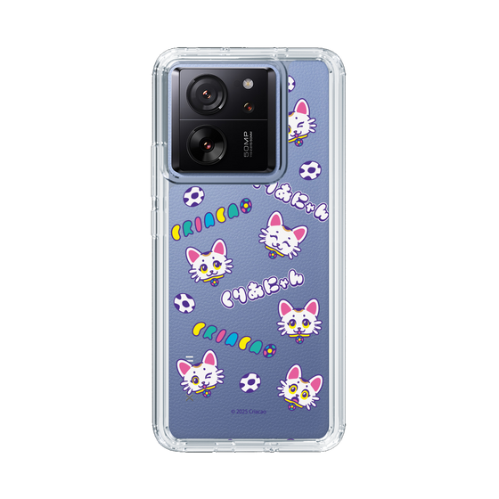 スリムプロテクションケース［ クリアソン新宿 - くりあにゃん - 総柄 ］