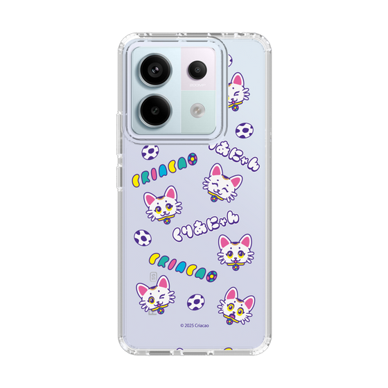 スリムプロテクションケース［ クリアソン新宿 - くりあにゃん - 総柄 ］