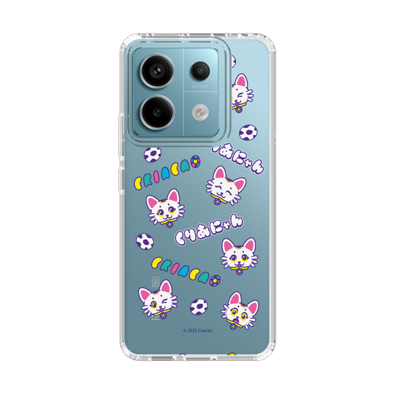スリムプロテクションケース［ クリアソン新宿 - くりあにゃん - 総柄 ］