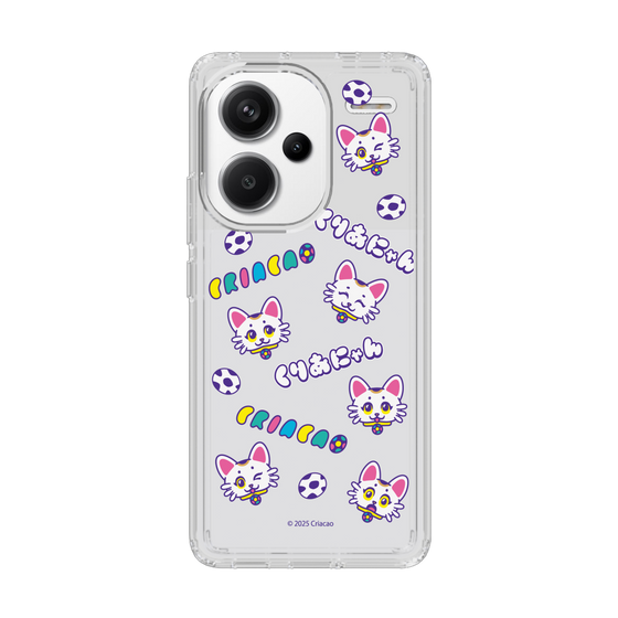 スリムプロテクションケース［ クリアソン新宿 - くりあにゃん - 総柄 ］