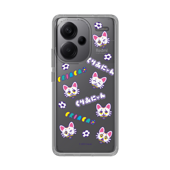 スリムプロテクションケース［ クリアソン新宿 - くりあにゃん - 総柄 ］