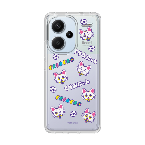 スリムプロテクションケース［ クリアソン新宿 - くりあにゃん - 総柄 ］