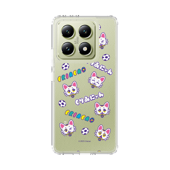 スリムプロテクションケース［ クリアソン新宿 - くりあにゃん - 総柄 ］