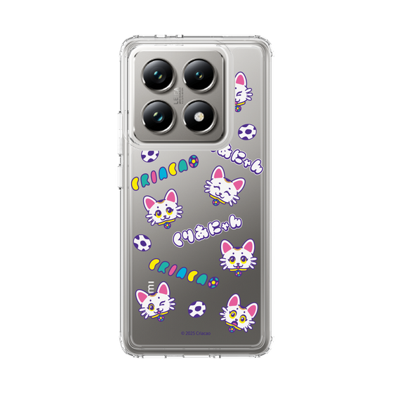 スリムプロテクションケース［ クリアソン新宿 - くりあにゃん - 総柄 ］