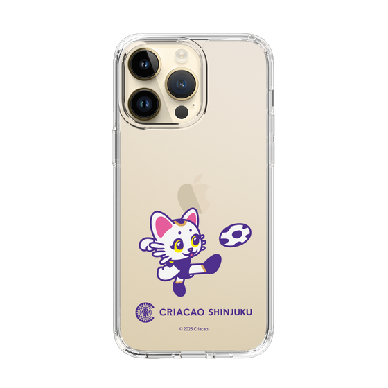 スリムプロテクションケース［ クリアソン新宿 - くりあにゃん - シュート ］