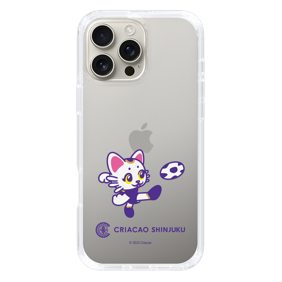 スリムプロテクションケース［ クリアソン新宿 - くりあにゃん - シュート ］