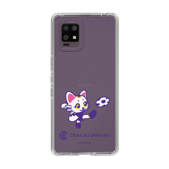 スリムプロテクションケース［ クリアソン新宿 - くりあにゃん - シュート ］
