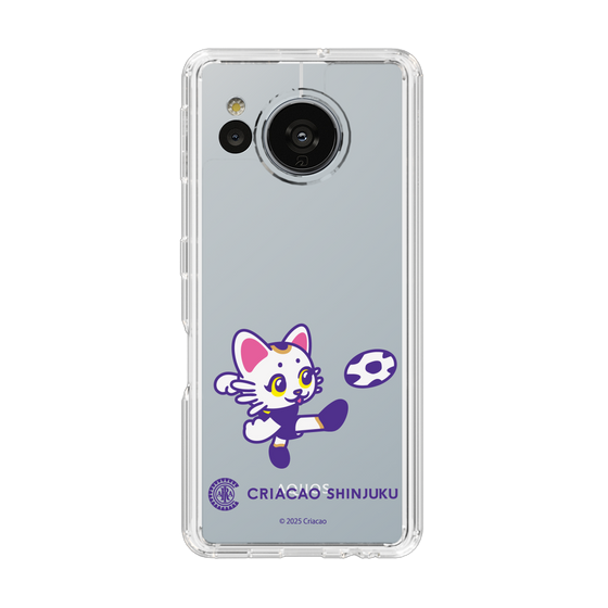 スリムプロテクションケース［ クリアソン新宿 - くりあにゃん - シュート ］