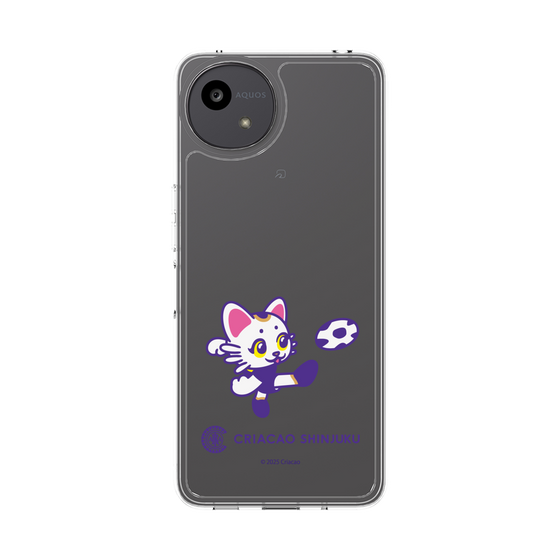 スリムプロテクションケース［ クリアソン新宿 - くりあにゃん - シュート ］