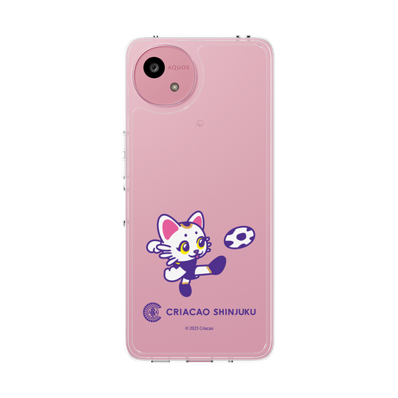 スリムプロテクションケース［ クリアソン新宿 - くりあにゃん - シュート ］