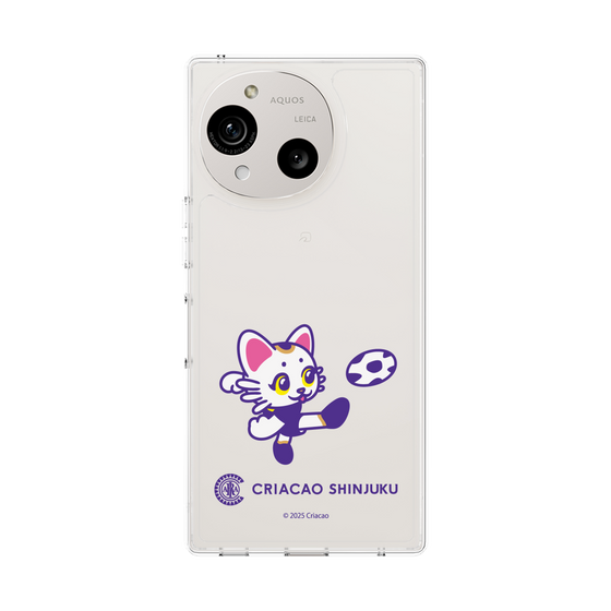 スリムプロテクションケース［ クリアソン新宿 - くりあにゃん - シュート ］