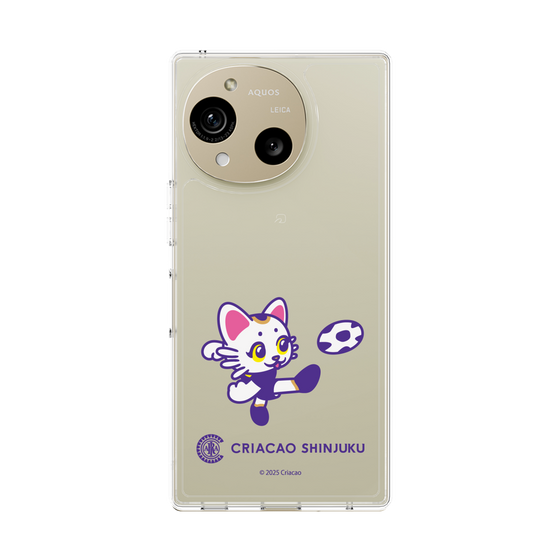 スリムプロテクションケース［ クリアソン新宿 - くりあにゃん - シュート ］