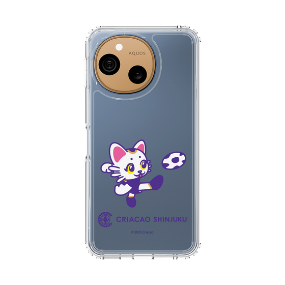 スリムプロテクションケース［ クリアソン新宿 - くりあにゃん - シュート ］