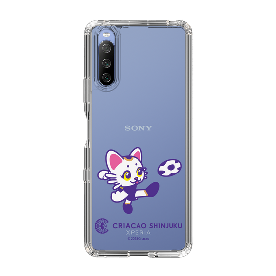 スリムプロテクションケース［ クリアソン新宿 - くりあにゃん - シュート ］