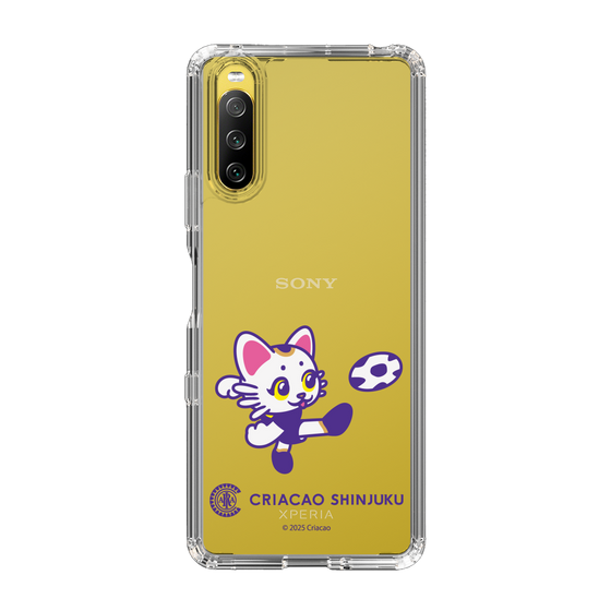 スリムプロテクションケース［ クリアソン新宿 - くりあにゃん - シュート ］