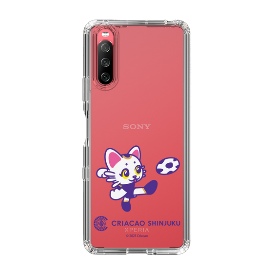 スリムプロテクションケース［ クリアソン新宿 - くりあにゃん - シュート ］