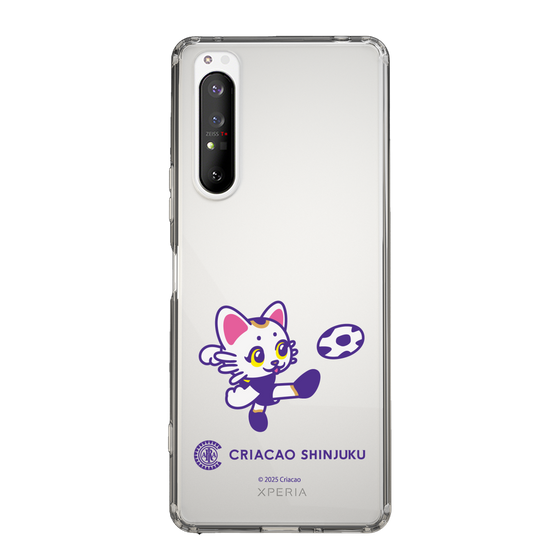 スリムプロテクションケース［ クリアソン新宿 - くりあにゃん - シュート ］