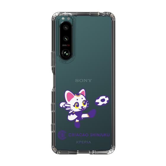 スリムプロテクションケース［ クリアソン新宿 - くりあにゃん - シュート ］