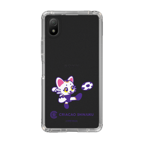スリムプロテクションケース［ クリアソン新宿 - くりあにゃん - シュート ］