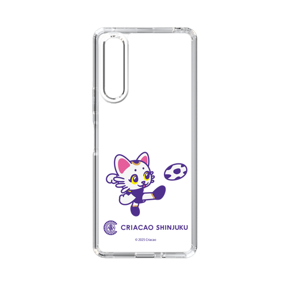 スリムプロテクションケース［ クリアソン新宿 - くりあにゃん - シュート ］