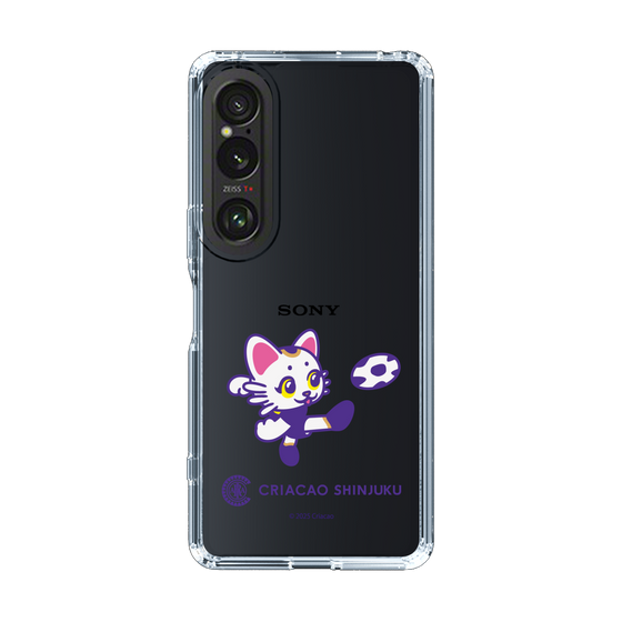 スリムプロテクションケース［ クリアソン新宿 - くりあにゃん - シュート ］