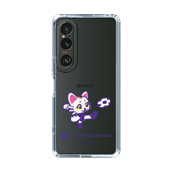 スリムプロテクションケース［ クリアソン新宿 - くりあにゃん - シュート ］