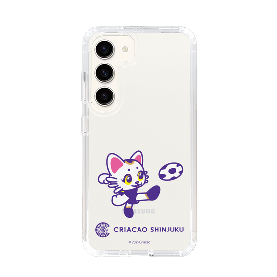 スリムプロテクションケース［ クリアソン新宿 - くりあにゃん - シュート ］