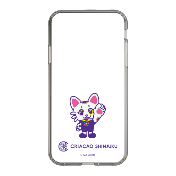 スリムプロテクションケース［ クリアソン新宿 - くりあにゃん - ハイタッチ ］