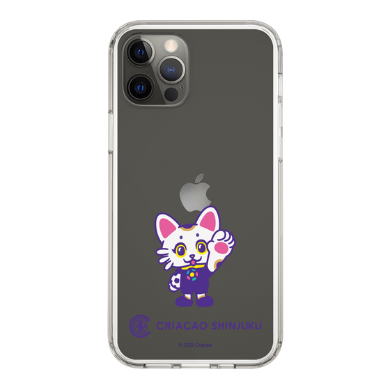 スリムプロテクションケース［ クリアソン新宿 - くりあにゃん - ハイタッチ ］