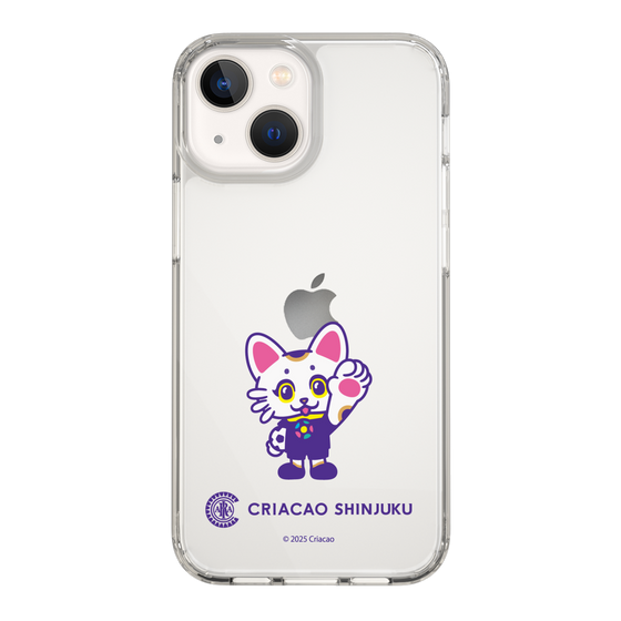 スリムプロテクションケース［ クリアソン新宿 - くりあにゃん - ハイタッチ ］