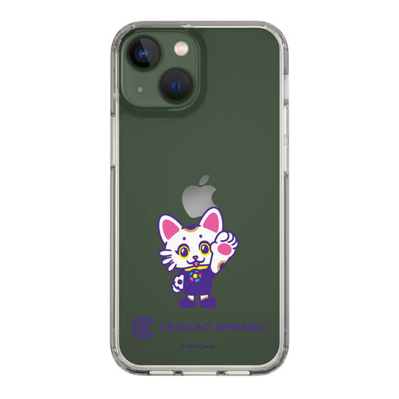 スリムプロテクションケース［ クリアソン新宿 - くりあにゃん - ハイタッチ ］