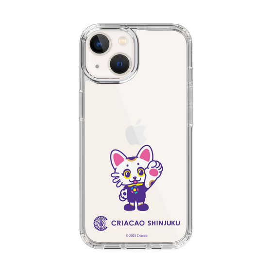 スリムプロテクションケース［ クリアソン新宿 - くりあにゃん - ハイタッチ ］