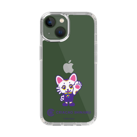 スリムプロテクションケース［ クリアソン新宿 - くりあにゃん - ハイタッチ ］