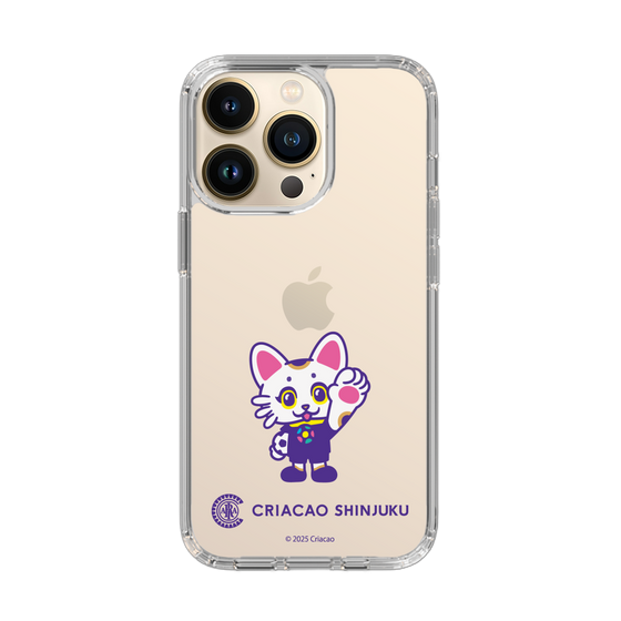 スリムプロテクションケース［ クリアソン新宿 - くりあにゃん - ハイタッチ ］
