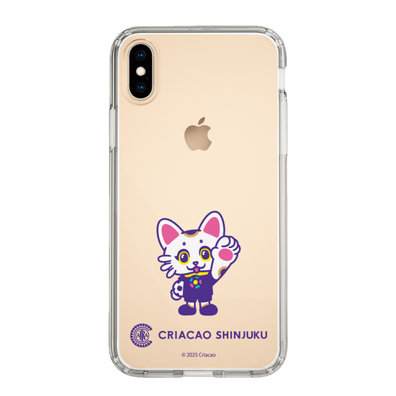 スリムプロテクションケース［ クリアソン新宿 - くりあにゃん - ハイタッチ ］