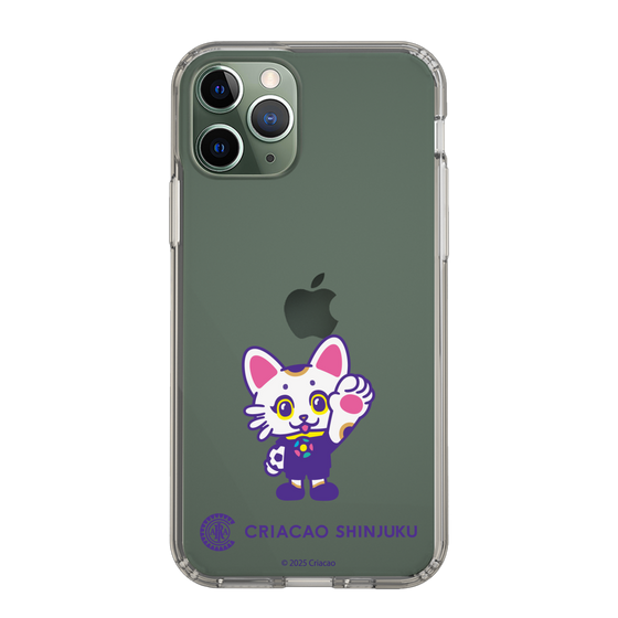 スリムプロテクションケース［ クリアソン新宿 - くりあにゃん - ハイタッチ ］