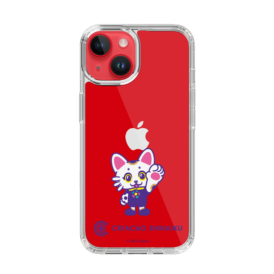 スリムプロテクションケース［ クリアソン新宿 - くりあにゃん - ハイタッチ ］
